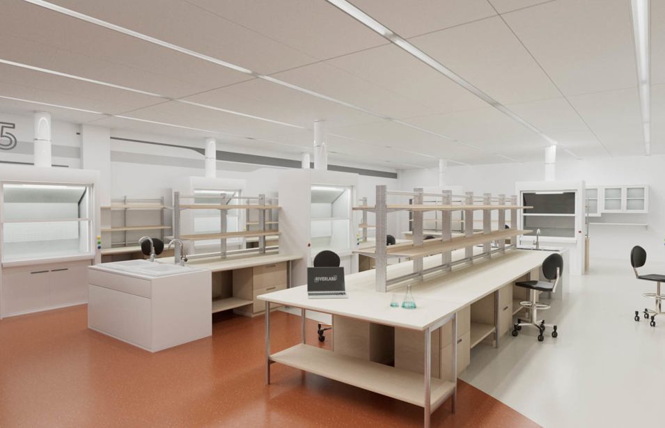 Lab interior